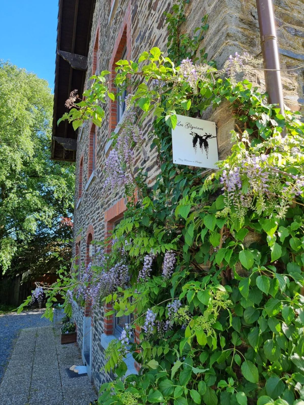 Les Glycines Villa Gouvy Exterior foto